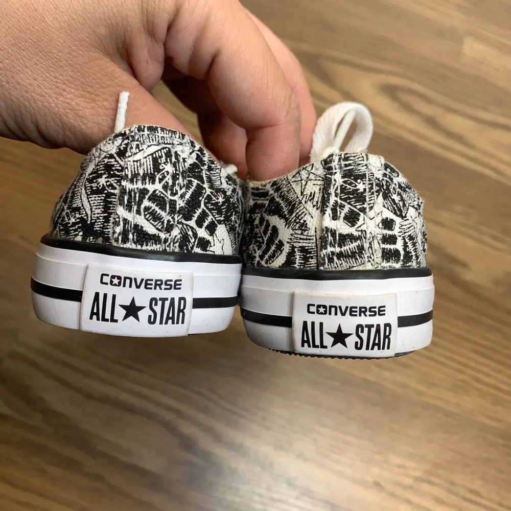 Converse CT AS Street Slip-On White/Black Boys Toddler's‎ Sneakers-Size 5 EU 21